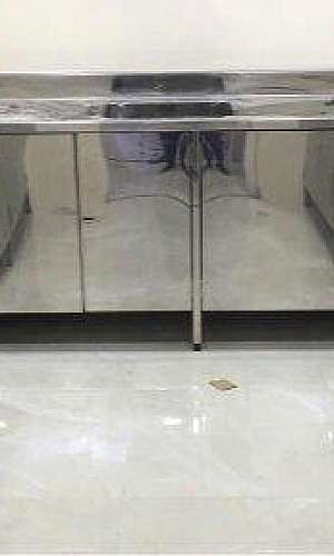 Armário de aço inox para cozinha industrial Armário de aço inox para cozinha industrial