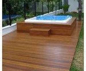 Deck de madeira Deck de madeira
