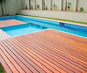 Deck de madeira Deck de madeira