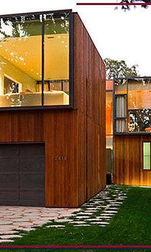 Fachada de Varanda de Madeira Fachada de Varanda de Madeira